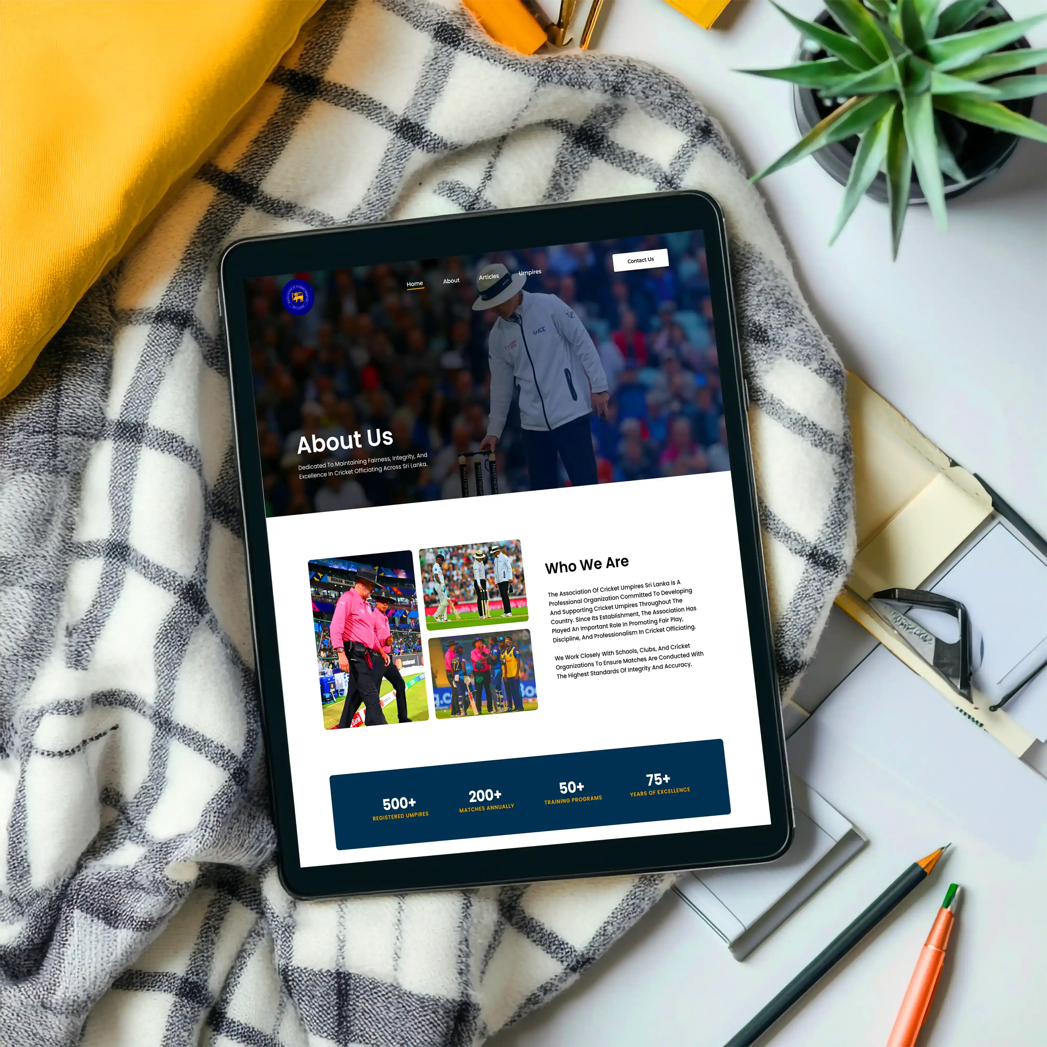 Umpire Association — Sports Association UI