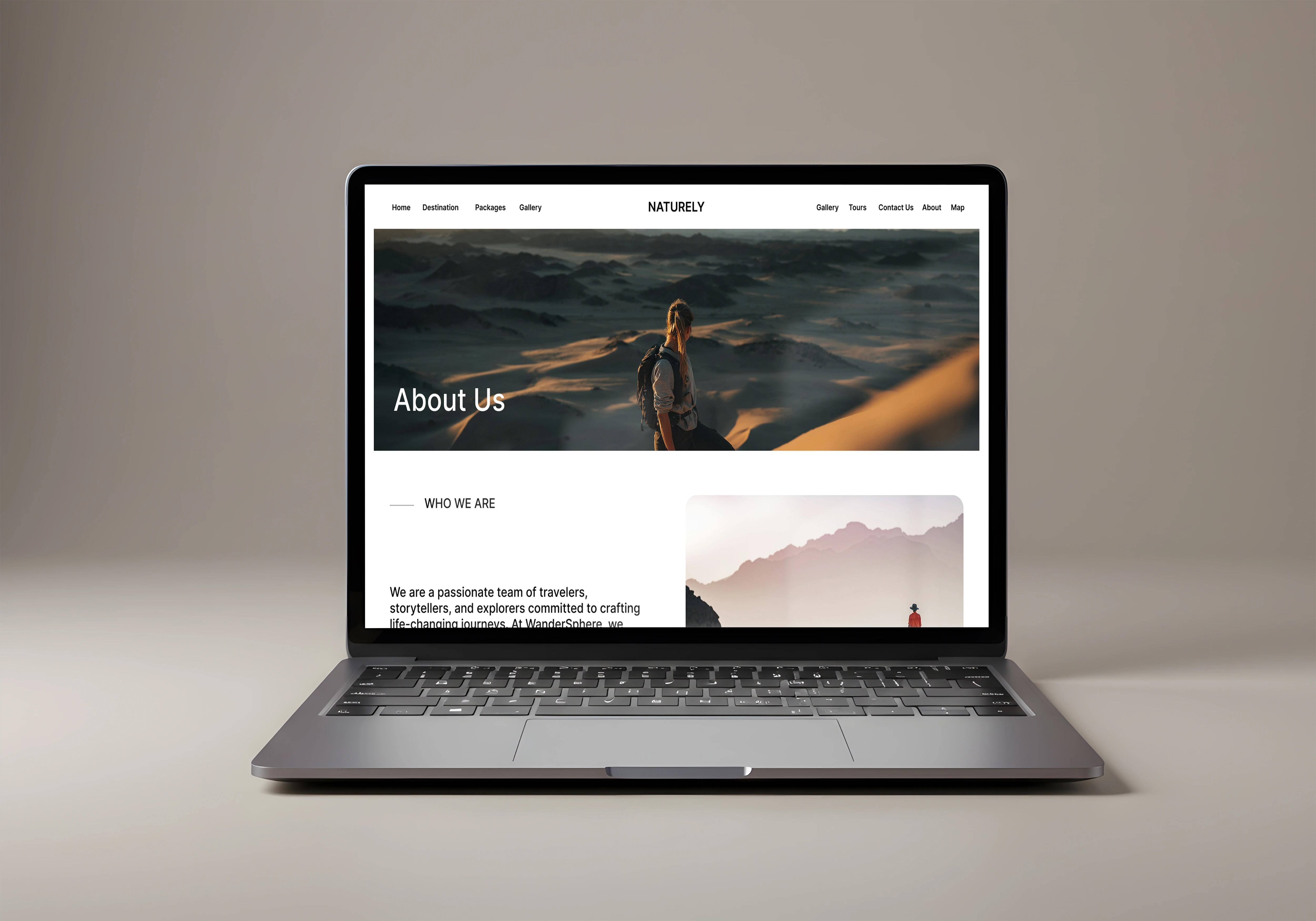 Naturely — Travel & Adventure UI