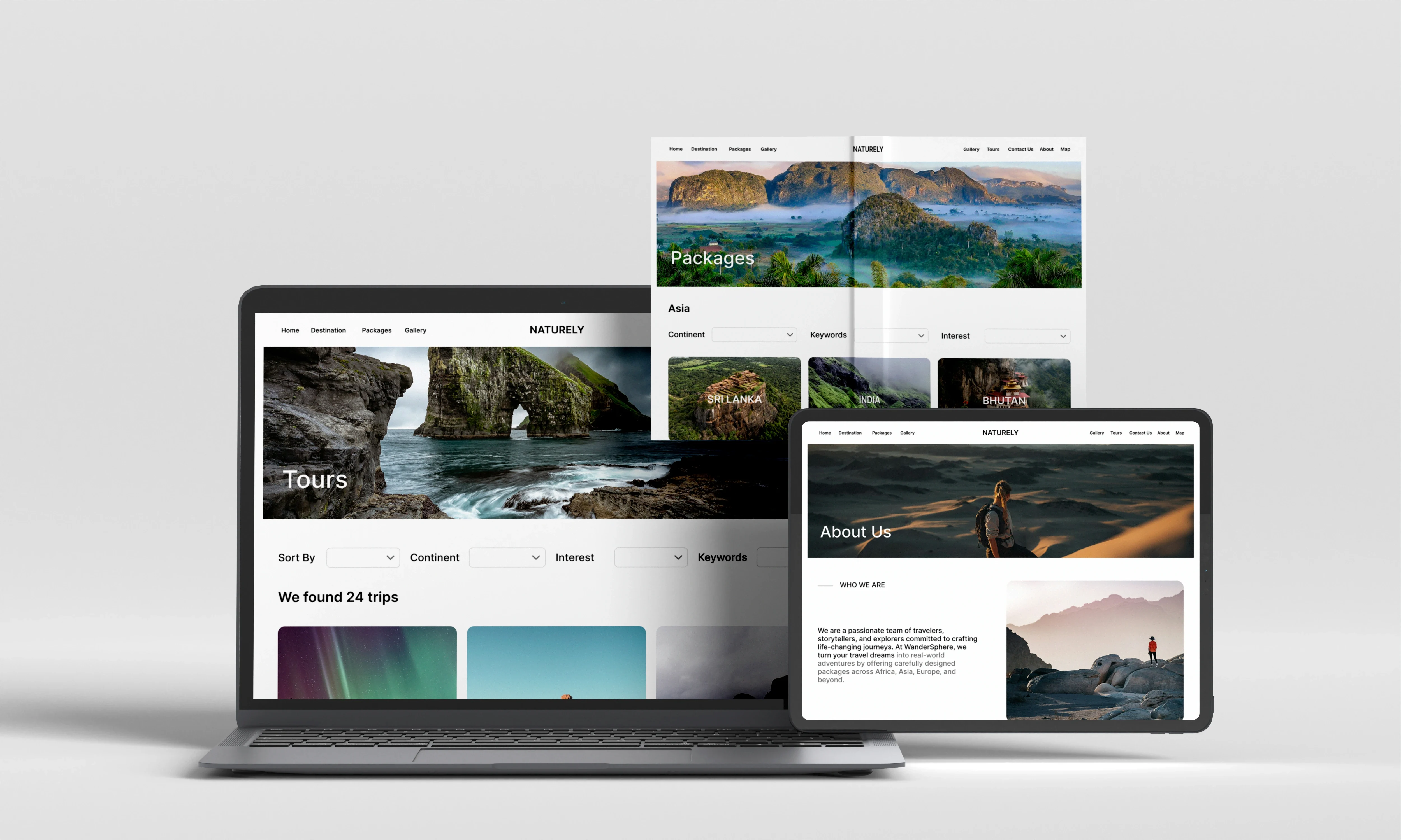 Naturely — Travel & Adventure