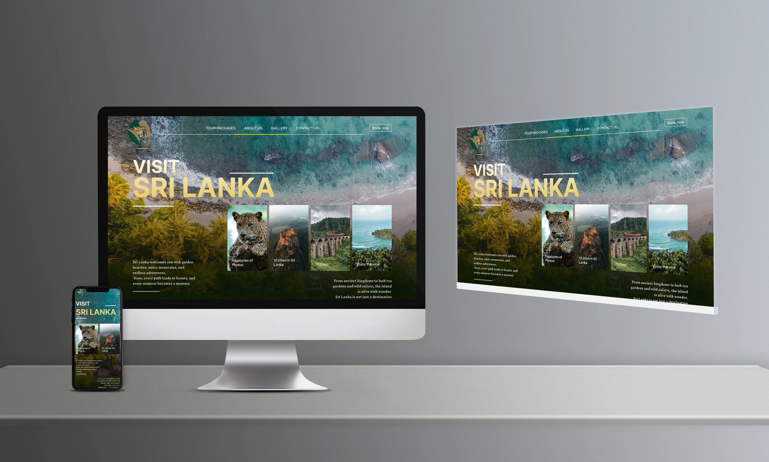 Ceylon Tours — Web Application
