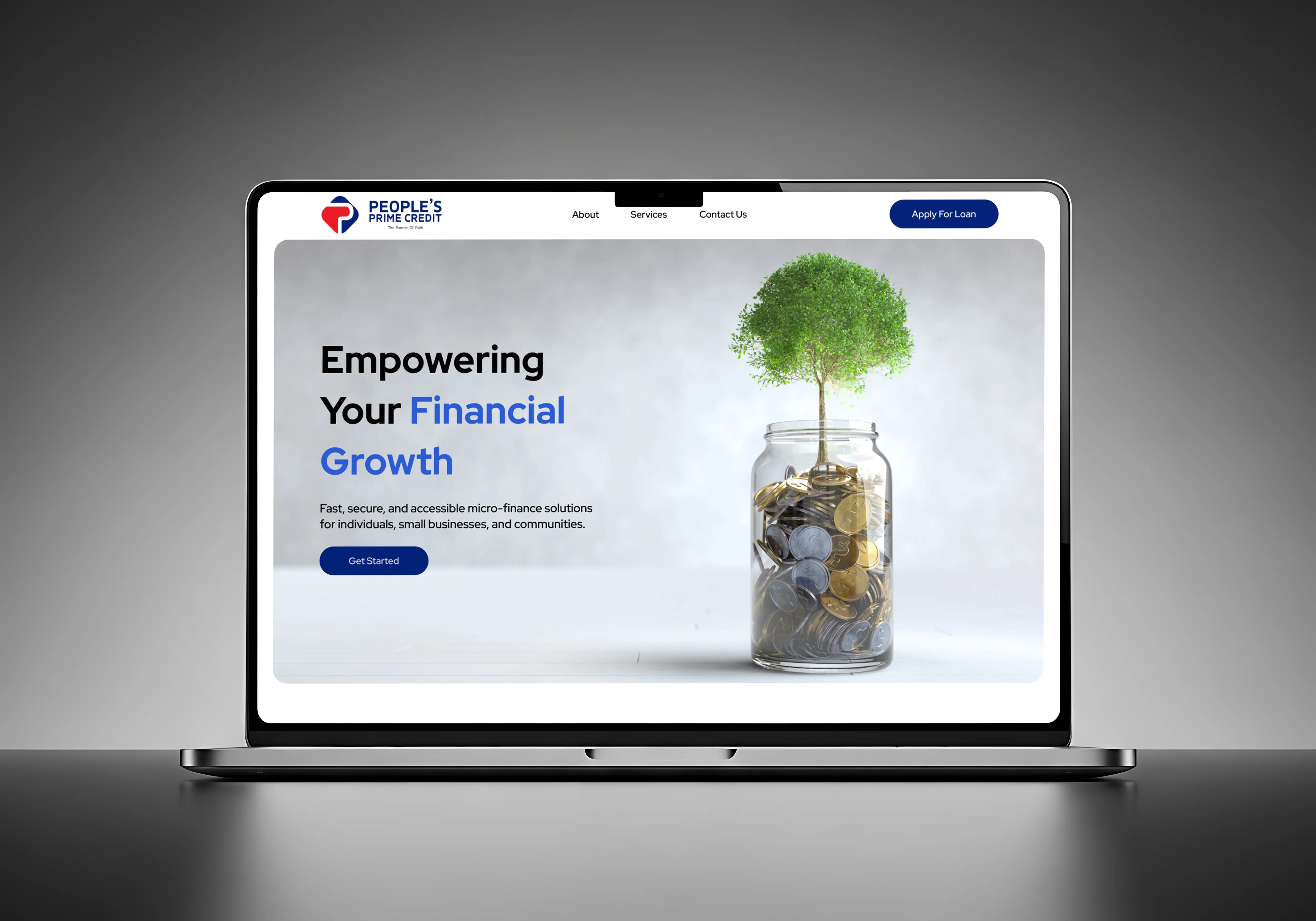 People's Prime Credit — Web Application