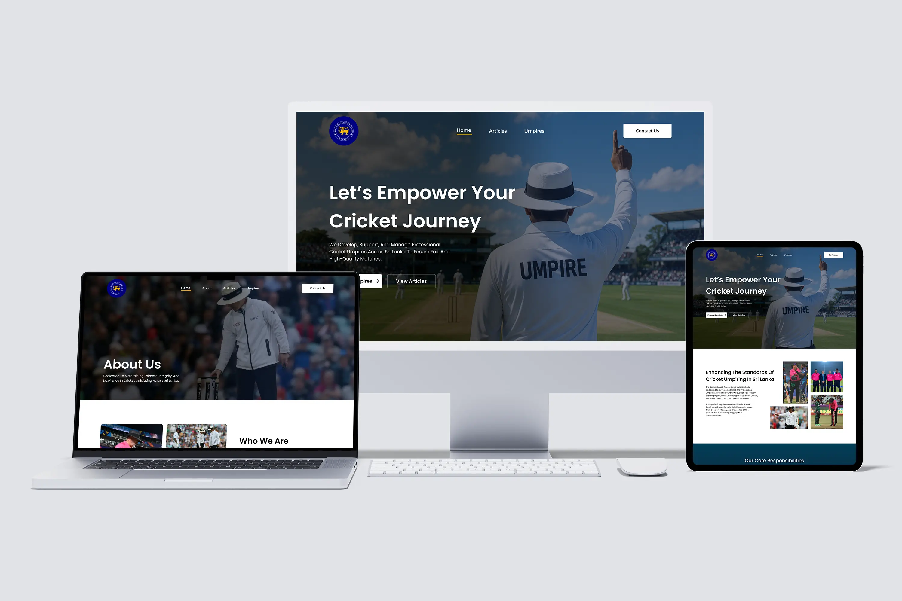 Umpire Association — Sports Association UI