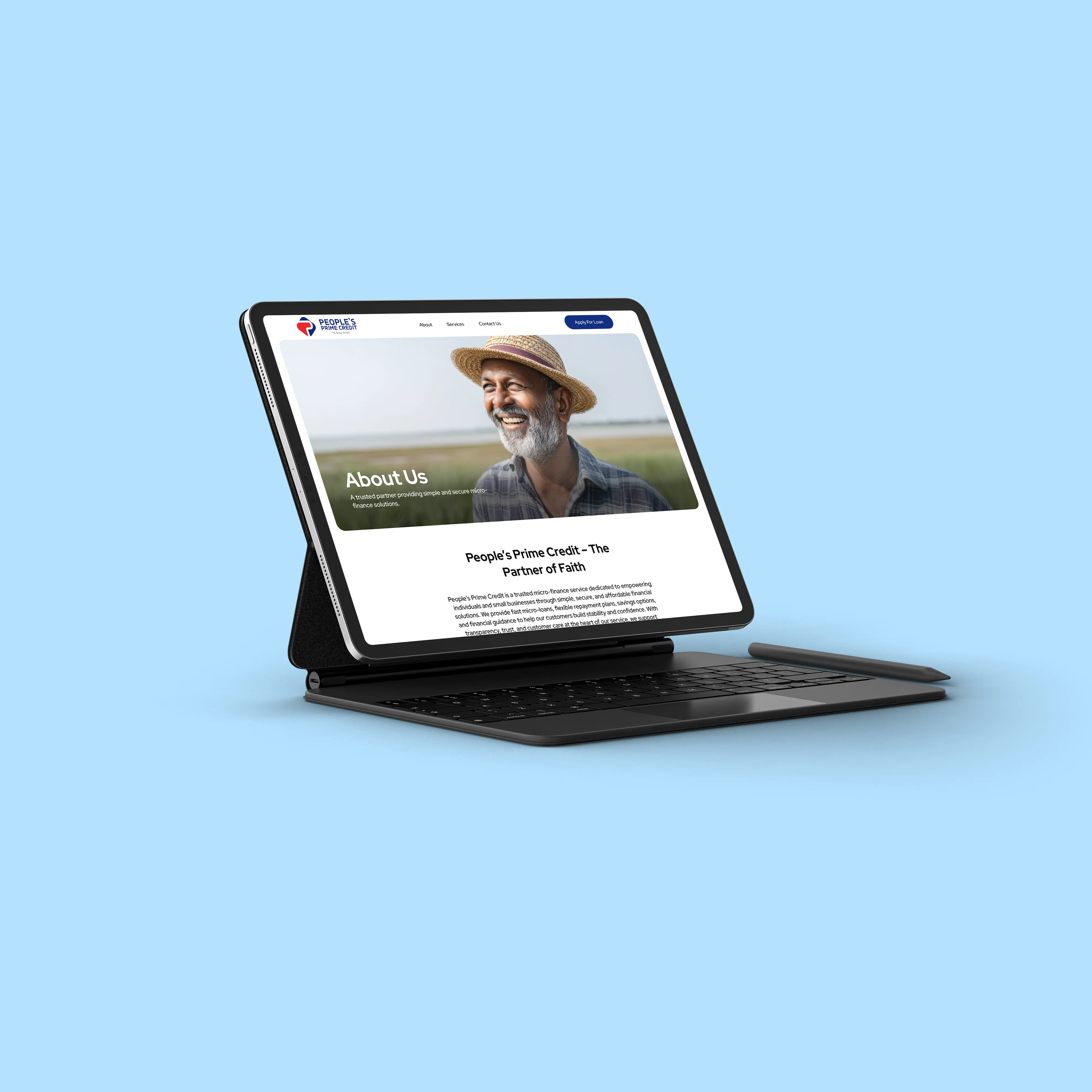 People's Prime Credit — Web Application UI